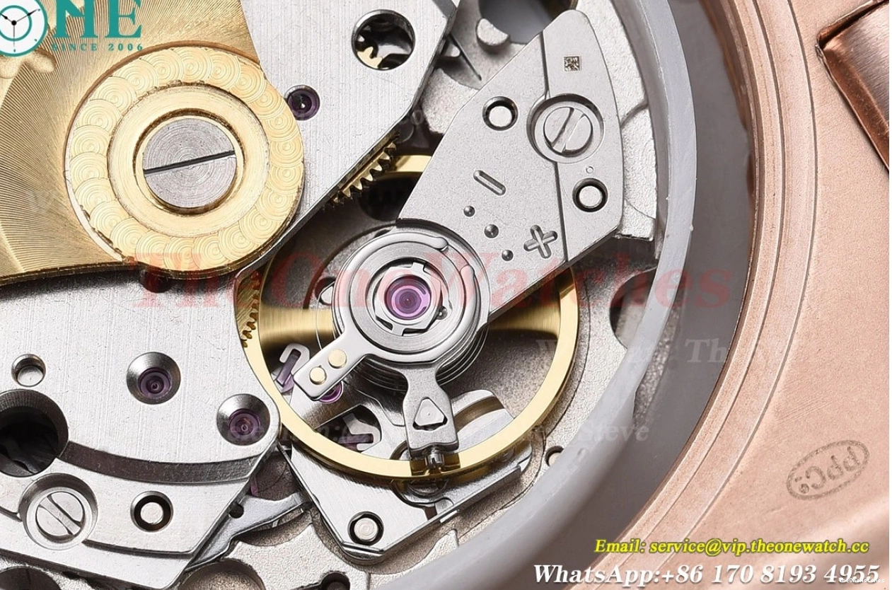 Dial RG Nautilus MY8215 GDF RG White 40mm 0514